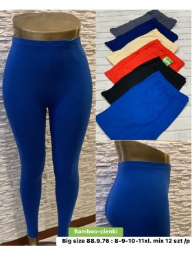 Legginsy damskie ,size 8-11xl, paczka 12szt,MIX kolor