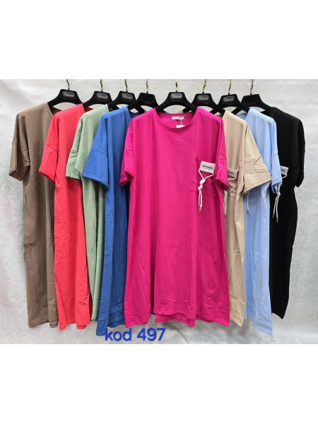 Sukienki damskie Tureckie , size uni paczka 12szt,mix kolor