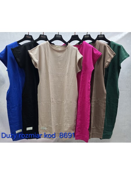 Sukienki damskie Tureckie , size uni paczka 12szt,mix kolor