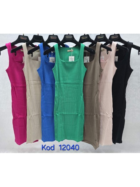 Sukienki damskie Tureckie , size uni paczka 12szt,mix kolor