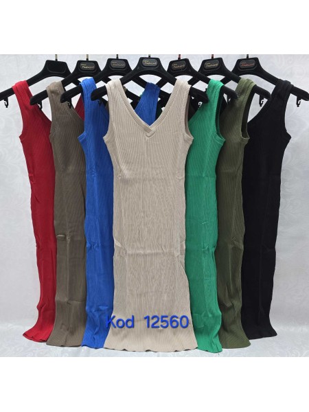 Sukienki damskie Tureckie , size uni paczka 12szt,mix kolor