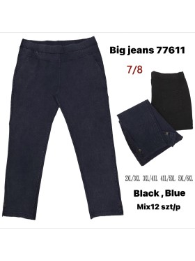 Spodnie damskie ,size 2-6xl, paczka 12szt,MIX kolor