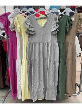 Sukienki damskie Włoski ,size uni  ,paczka 6szt mix kolor