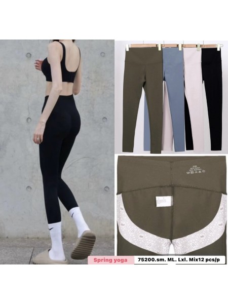 Legginsy damskie ,size S-xl, paczka 12szt,MIX kolor