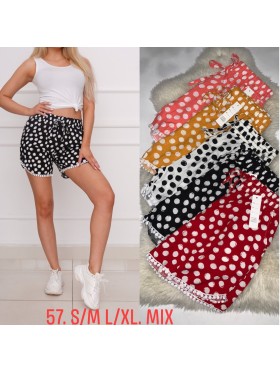 Spodenki damskie ,size S-xl, paczka 12szt,MIX kolor