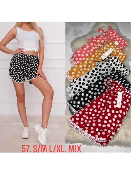 Spodenki damskie ,size S-xl, paczka 12szt,MIX kolor