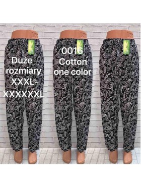 Spodnie damskie ,size 3-6xl, paczka 12szt,MIX kolor