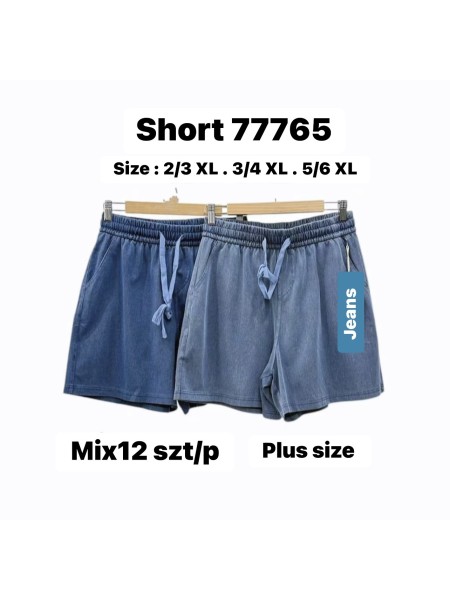 Spodenki damskie ,size 2-6xl, paczka 12szt,MIX kolor