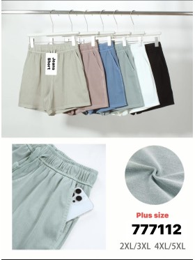 Spodenki damskie ,size 2-5xl, paczka 12szt,MIX kolor