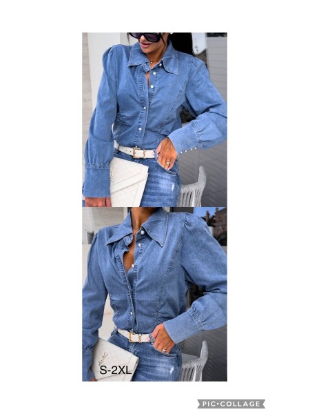 Koszule Jeansowe damskie ,size36-44, paczka 10szt,