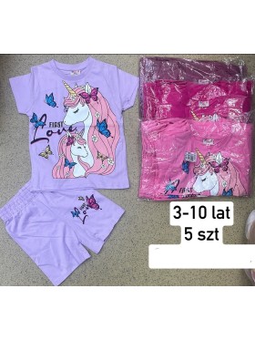 Komplety DZIECIĘCA ,size 3-10 lat,paczka 5szt,1kolor