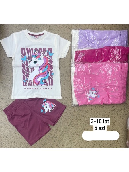 Komplety DZIECIĘCA ,size 3-10 lat,paczka 5szt,1kolor