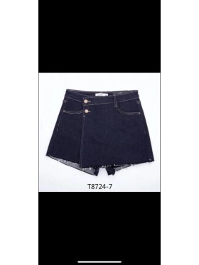 Spódnica krótka jeansowa damska ,size XS-XL, paczka 10szt,