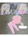 Komplety DZIECIĘCA ,size 6-24m,paczka 4szt,1kolor