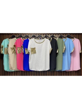 Bluzki damska Tureckie, size uni ,paczka 4szt 1 kolor