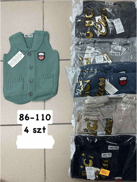 Swetry  DZIECIĘCA ,size 86-110,paczka 4szt,1kolor