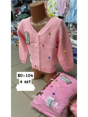 Swetry  DZIECIĘCA ,size 80-104,paczka 4szt,1kolor