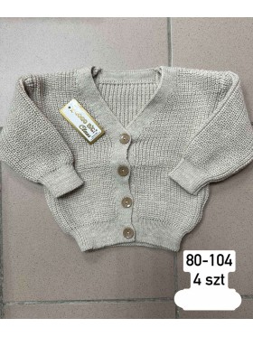Swetry  DZIECIĘCA ,size 80-104,paczka 4szt,1kolor