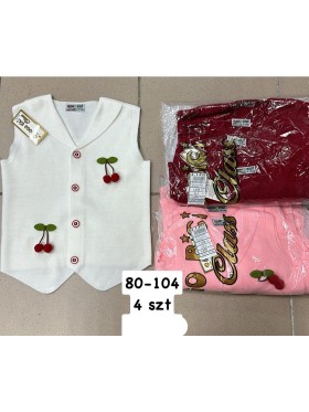 Swetry  DZIECIĘCA ,size 80-104,paczka 4szt,1kolor