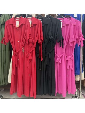 Sukienki damskie Włoskie ,size UNI, paczka 6szt,mix kolor