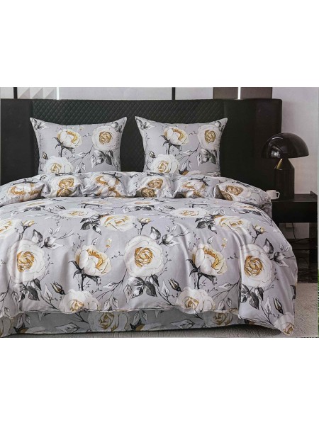 Komplet pościeli 3D 100% satyna - bawełna 3 Częściowy Rozmiar : 200/220cm