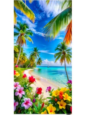 Ręcznik Plażowy Rozmiar : 70/140cm,Paczka : 12szt / mix wżoru