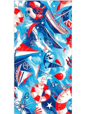 Ręcznik Plażowy Rozmiar : 70/140cm,Paczka : 12szt / mix wżoru