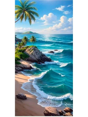 Ręcznik Plażowy Rozmiar : 70/140cm,Paczka : 12szt / mix wżoru