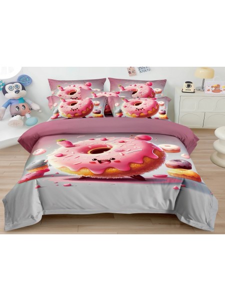Komplet pościeli 5D  „”” MILANO „” 100% satyna - bawełna 3 Częściowy Rozmiar : 160/200cm