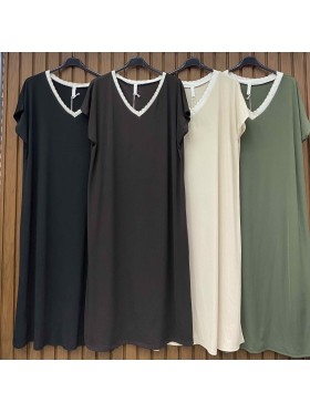 Sukienki damskie wloskie, size uni ,paczka 6szt, mix kolor