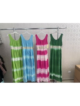 Sukienki damskie wloskie, size uni ,paczka 6szt, mix kolor