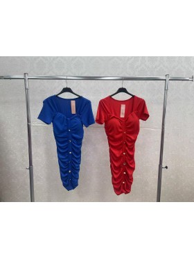 Sukienki damskie wloskie, size uni ,paczka 6szt, mix kolor