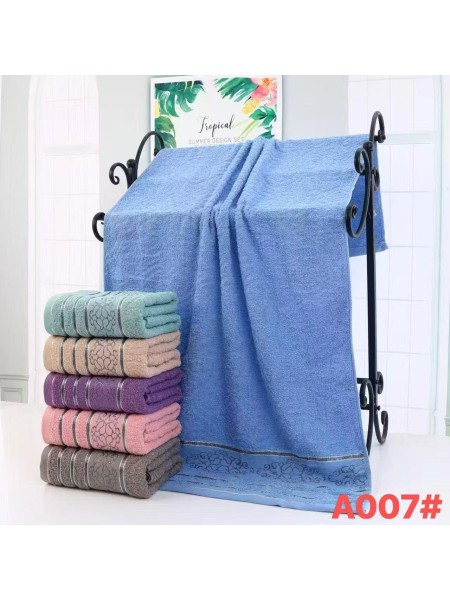 Ręcznik 100% bawełna Rozmiar : 70/140cm,Paczka : 8szt / mix kolor