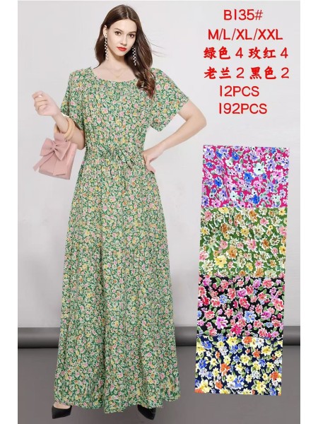 Sukienki damskie , size m-2xl,paczka 12szt, mix kolor