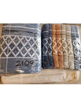 Ręcznik 100% bawełna Rozmiar : 70/140cm,Paczka : 8szt / mix kolor