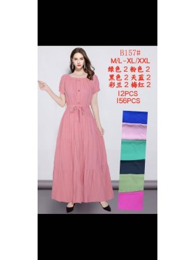Sukienki damskie , size m-2xl,paczka 12szt, mix kolor