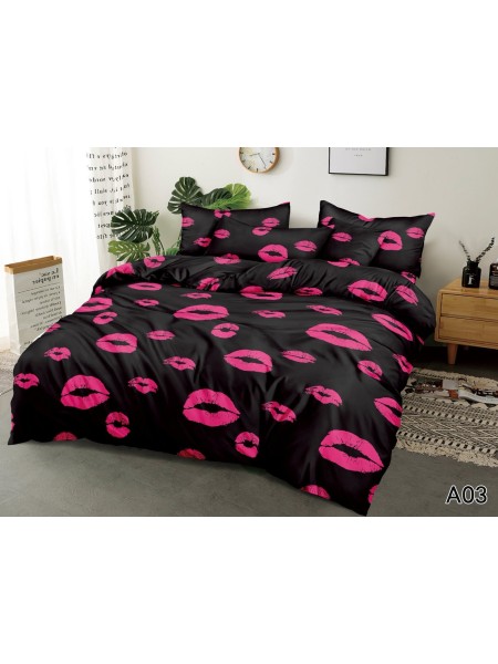 Komplet pościeli 5D   „”” MILANO „” 100% satyna - bawełna 4 Częściowy Rozmiar : 200/220cm