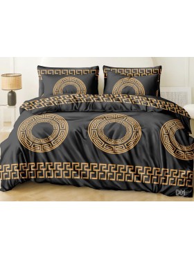 Komplet pościeli 5D   „”” MILANO „” 100% satyna - bawełna 4 Częściowy Rozmiar : 200/220cm