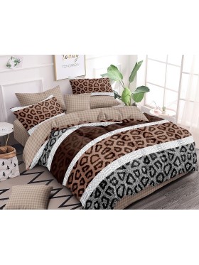 Komplet pościeli 5D   „”” MILANO „” 100% satyna - bawełna 4 Częściowy Rozmiar : 200/220cm