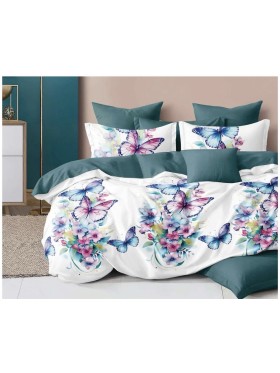 Komplet pościeli 5D   „”” MILANO „” 100% satyna - bawełna 4 Częściowy Rozmiar : 200/220cm