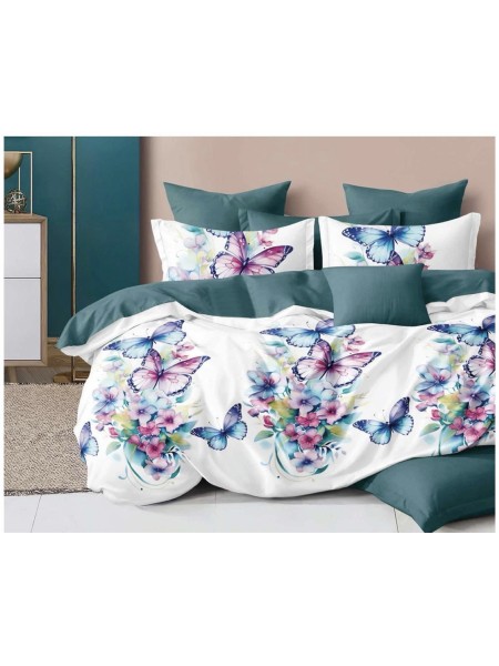 Komplet pościeli 5D   „”” MILANO „” 100% satyna - bawełna 4 Częściowy Rozmiar : 200/220cm