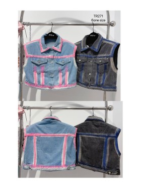 Kamizelki damskie tureckie, size s-l,paczka 6szt, 1kolor