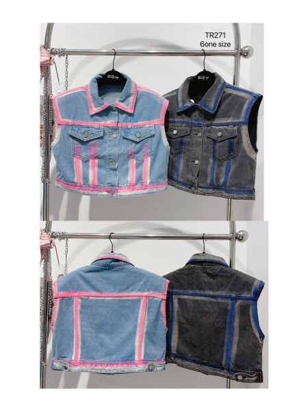 Kamizelki damskie tureckie, size s-l,paczka 6szt, 1kolor