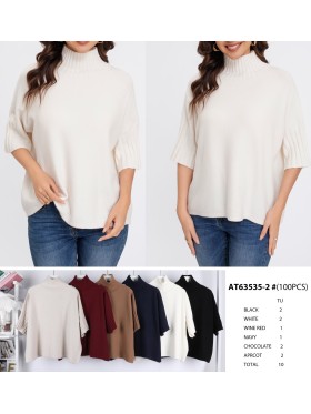 Swetry damskie tureckie, size uni,paczka 10szt, mix kolor