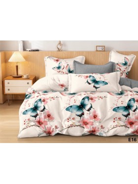 Komplet pościeli 5D „”” MILANO „”100% satyna - bawełna 4 Częściowy Rozmiar : 200/220cm