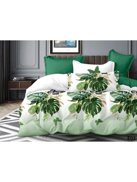 Komplet pościeli 5D „”” MILANO „”100% satyna - bawełna 4 Częściowy Rozmiar : 200/220cm