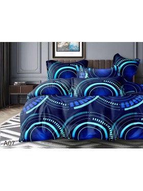 Komplet pościeli 5D „”” MILANO „”100% satyna - bawełna 4 Częściowy Rozmiar : 200/220cm