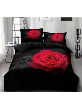 Komplet pościeli 5D „”” MILANO „”100% satyna - bawełna 4 Częściowy Rozmiar : 200/220cm