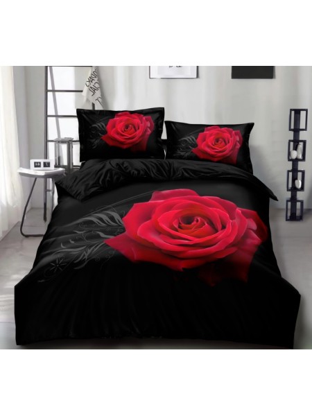 Komplet pościeli 5D „”” MILANO „”100% satyna - bawełna 4 Częściowy Rozmiar : 200/220cm