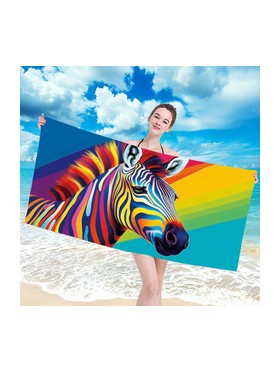 Ręcznik Mikrofibra Rozmiar : 100/180cm,Paczka : 10szt / mix wżoru